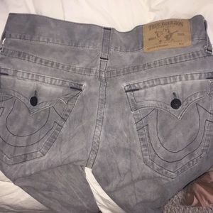 True Religion Gray Men’s Jeans size 30